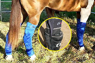 EQUINE ICE COMPRESSION SOCK